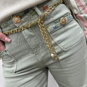 Pantalon Carlie Kaki