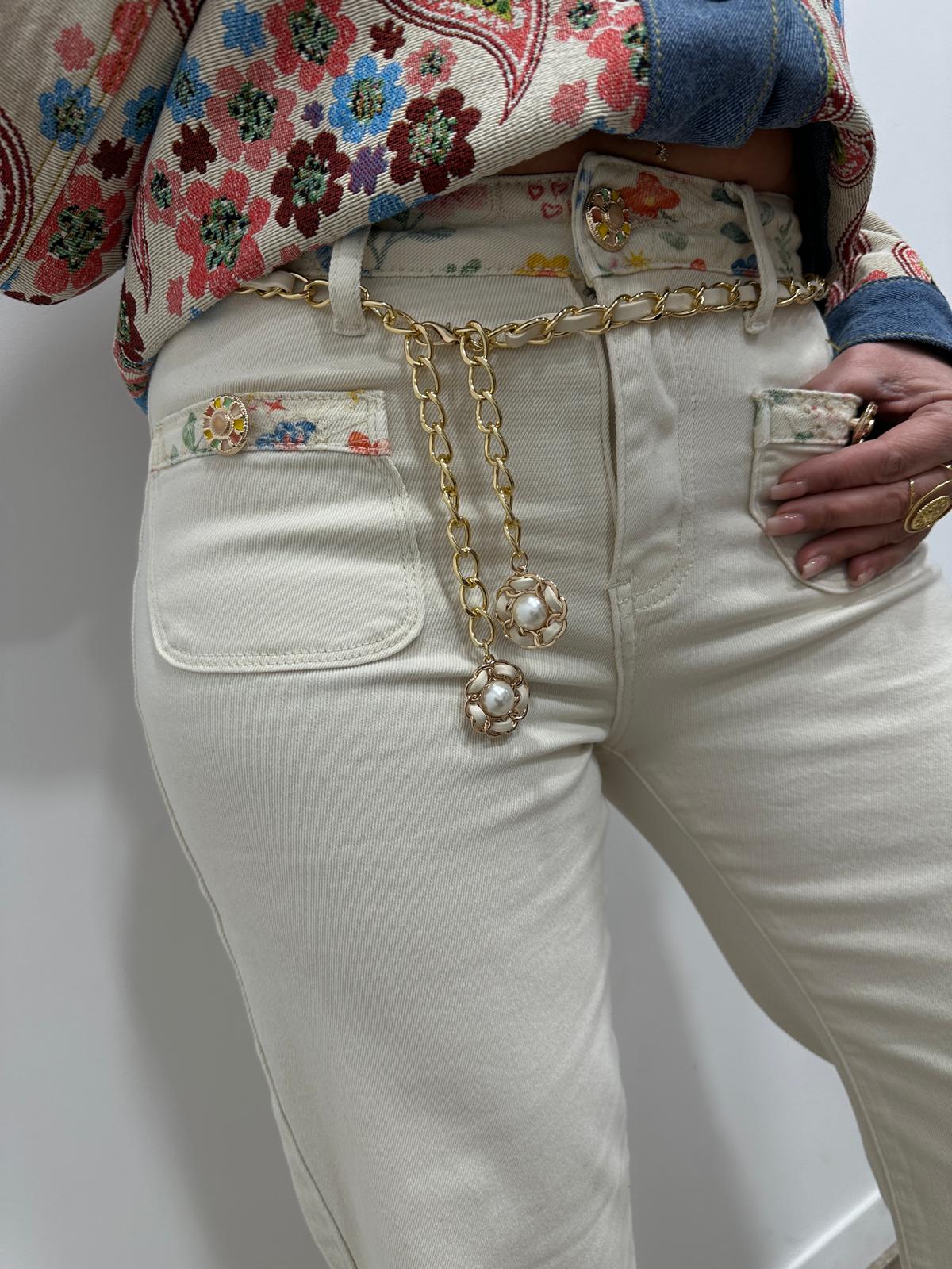 Pantalon Carlie Beige