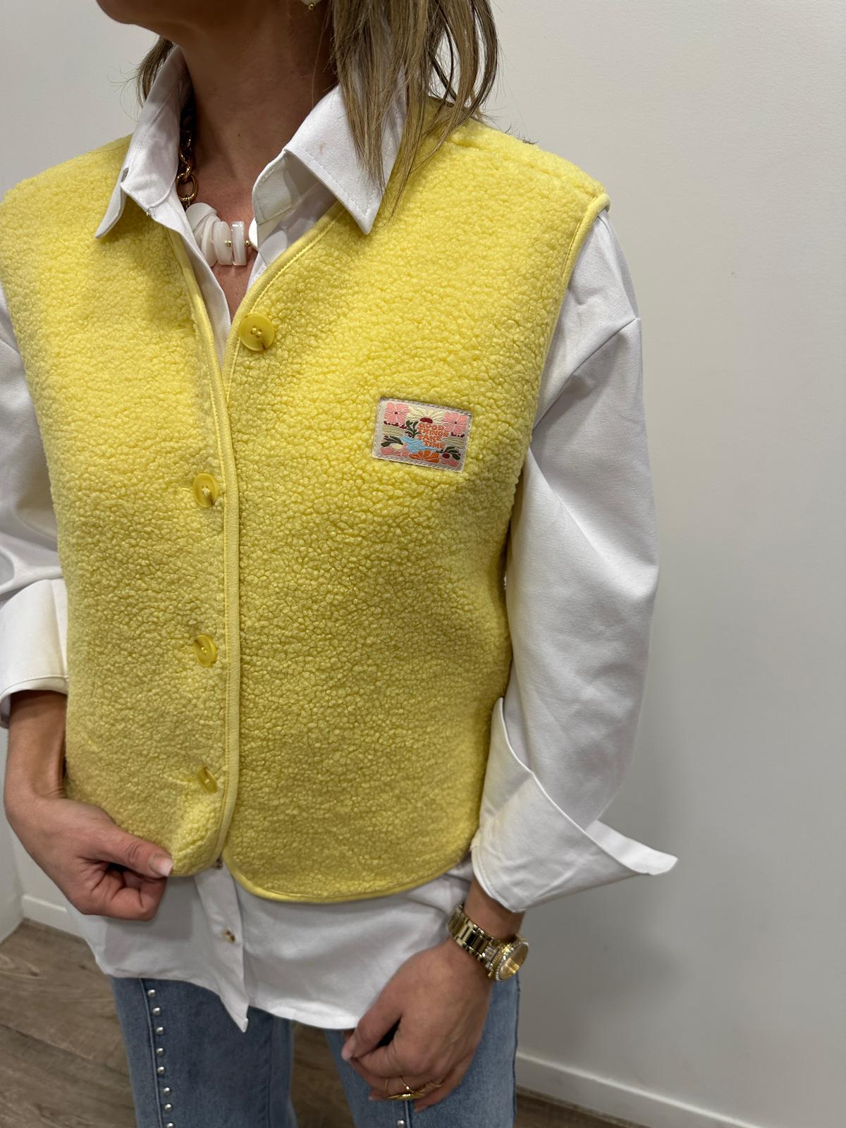 Gilet Sans Manches Mellow Jaune