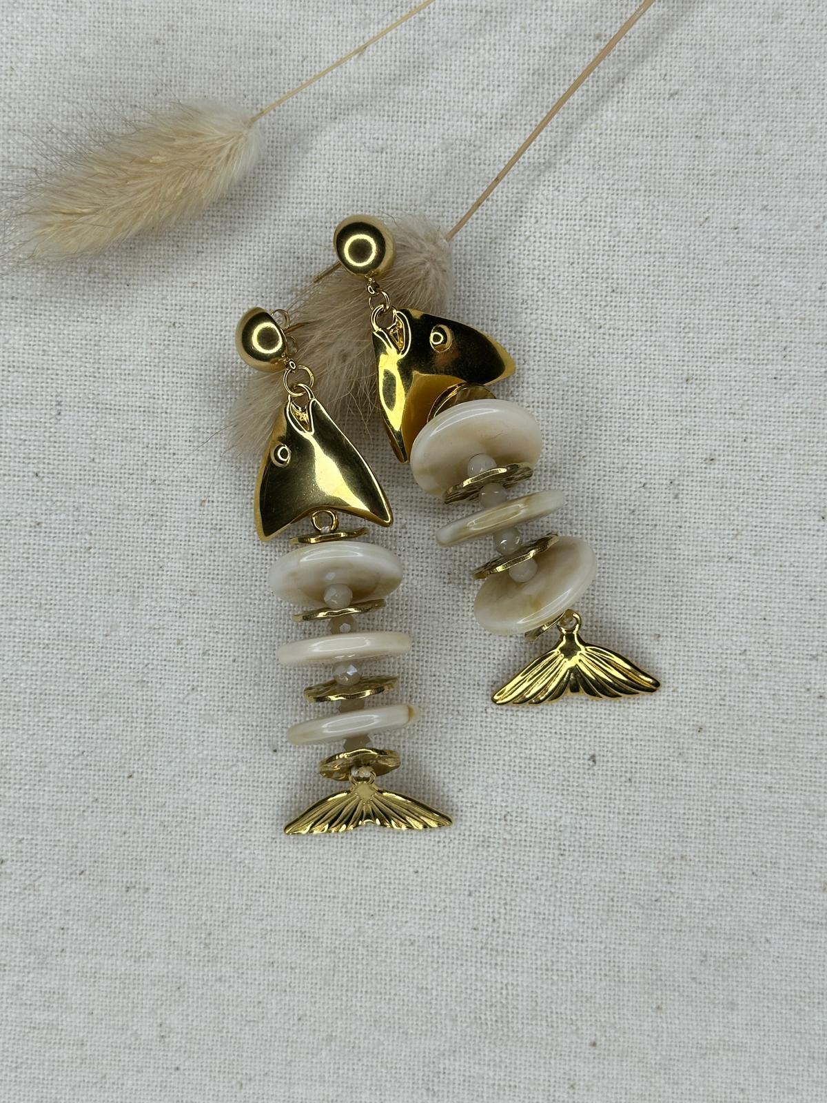 Boucles D&rsquo;oreilles Poisson