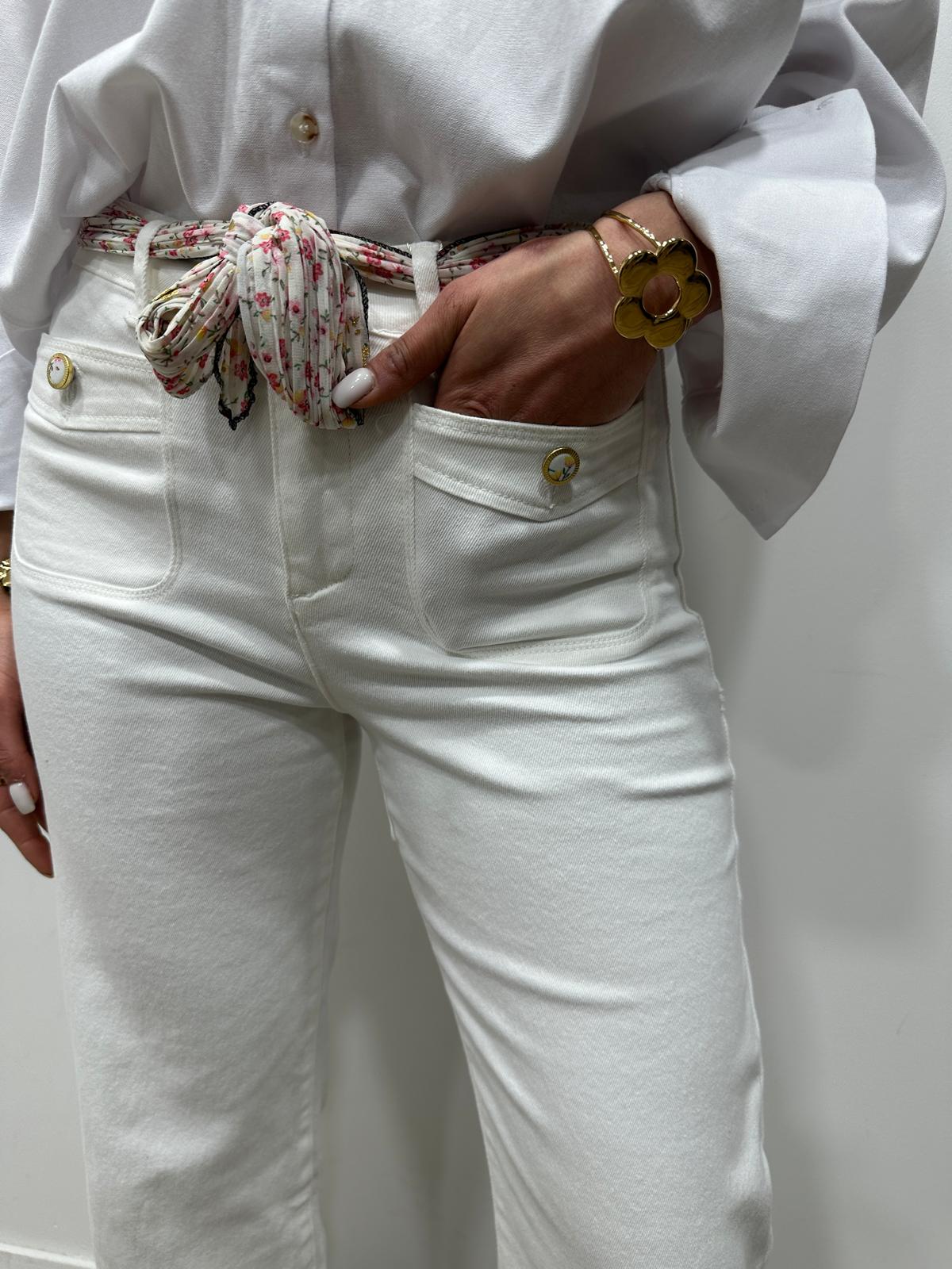 Pantalon Joss Blanc