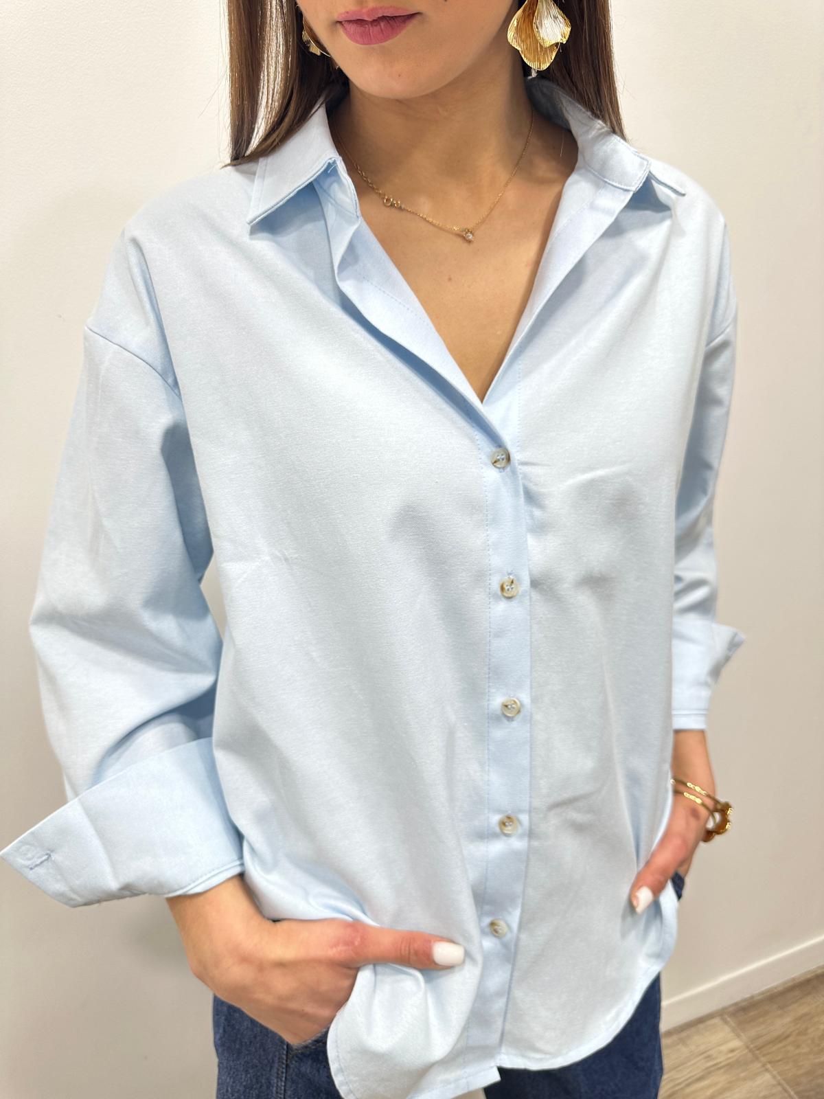 Chemise Elisa Bleue