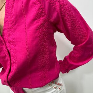 Chemise Annabelle Fushcia