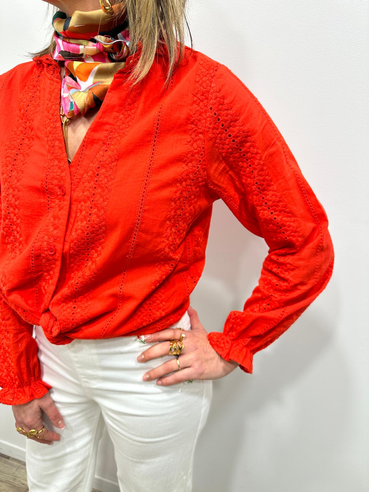 Chemise Annabelle Orange
