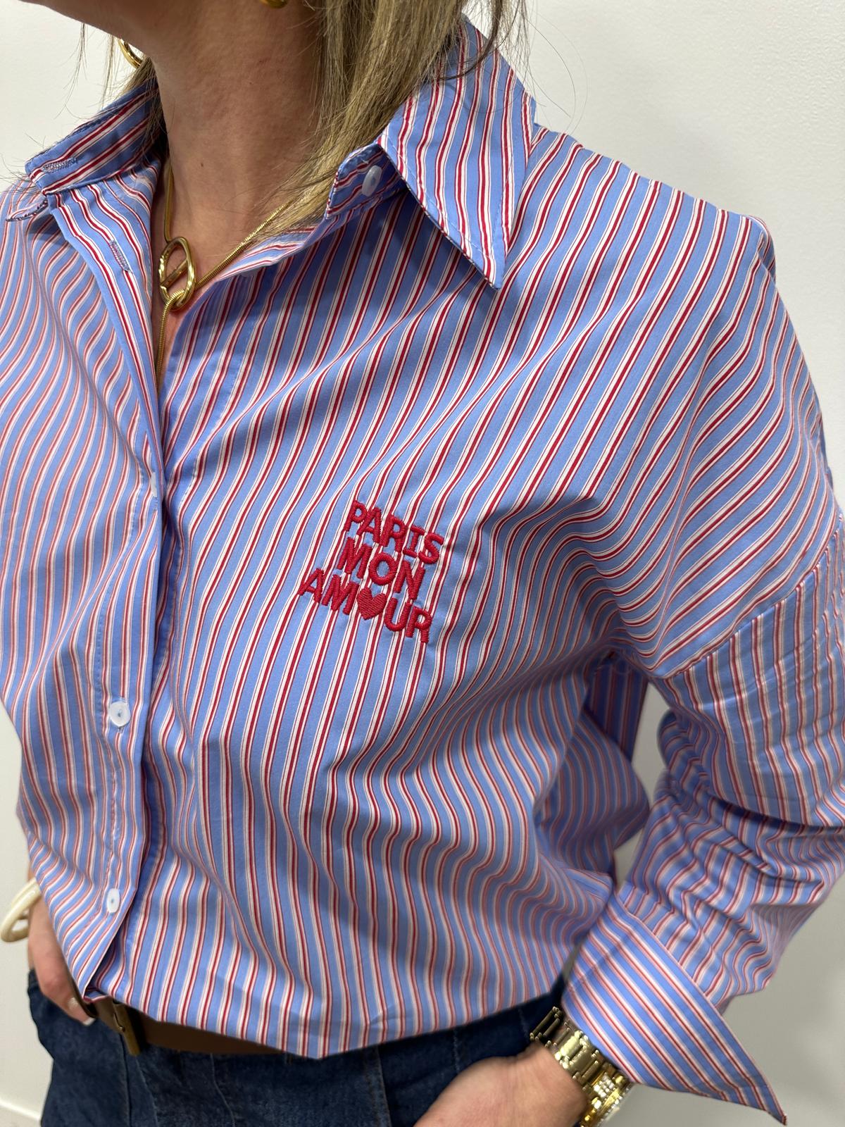 Chemise Paris Mon Amour