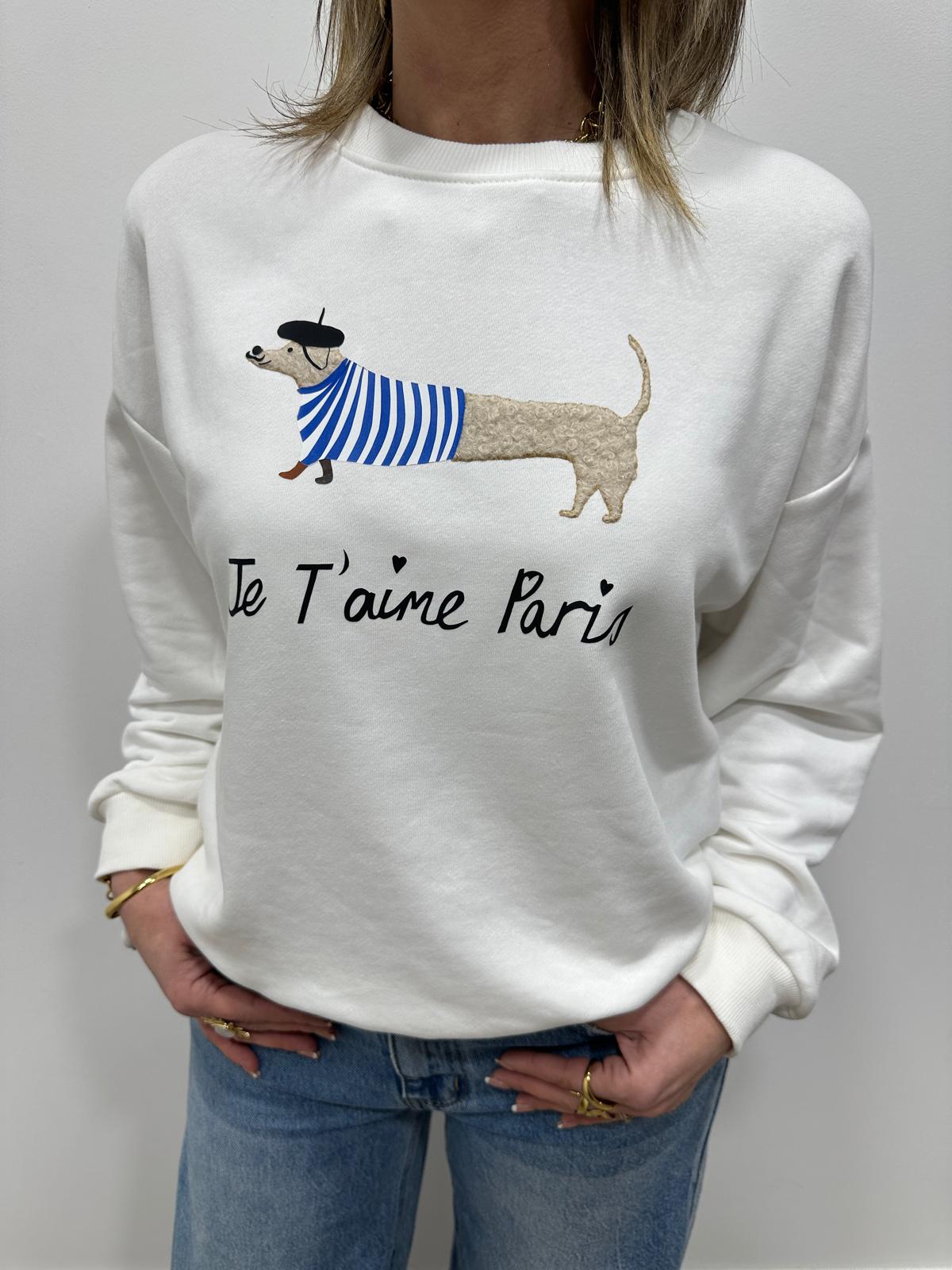 Sweat Je T&rsquo;aime Paris