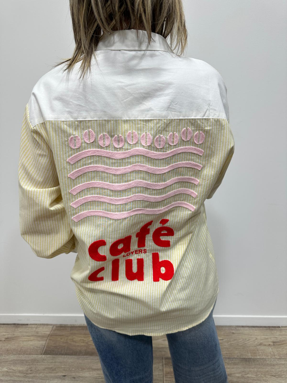 Chemise Café Club Jaune
