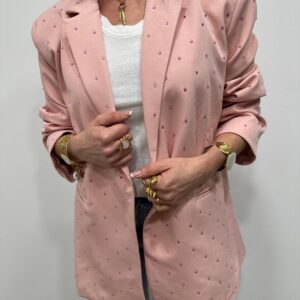 Veste Lucie Rose Poudrée