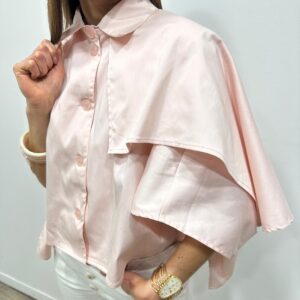 Chemise Cape Lizea Rose