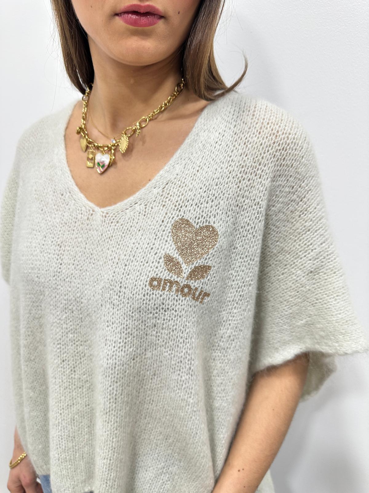 Pull Sans Manches Amour
