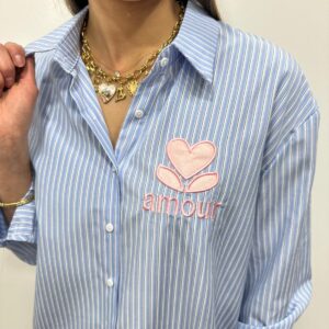 Chemise Amour Bleue