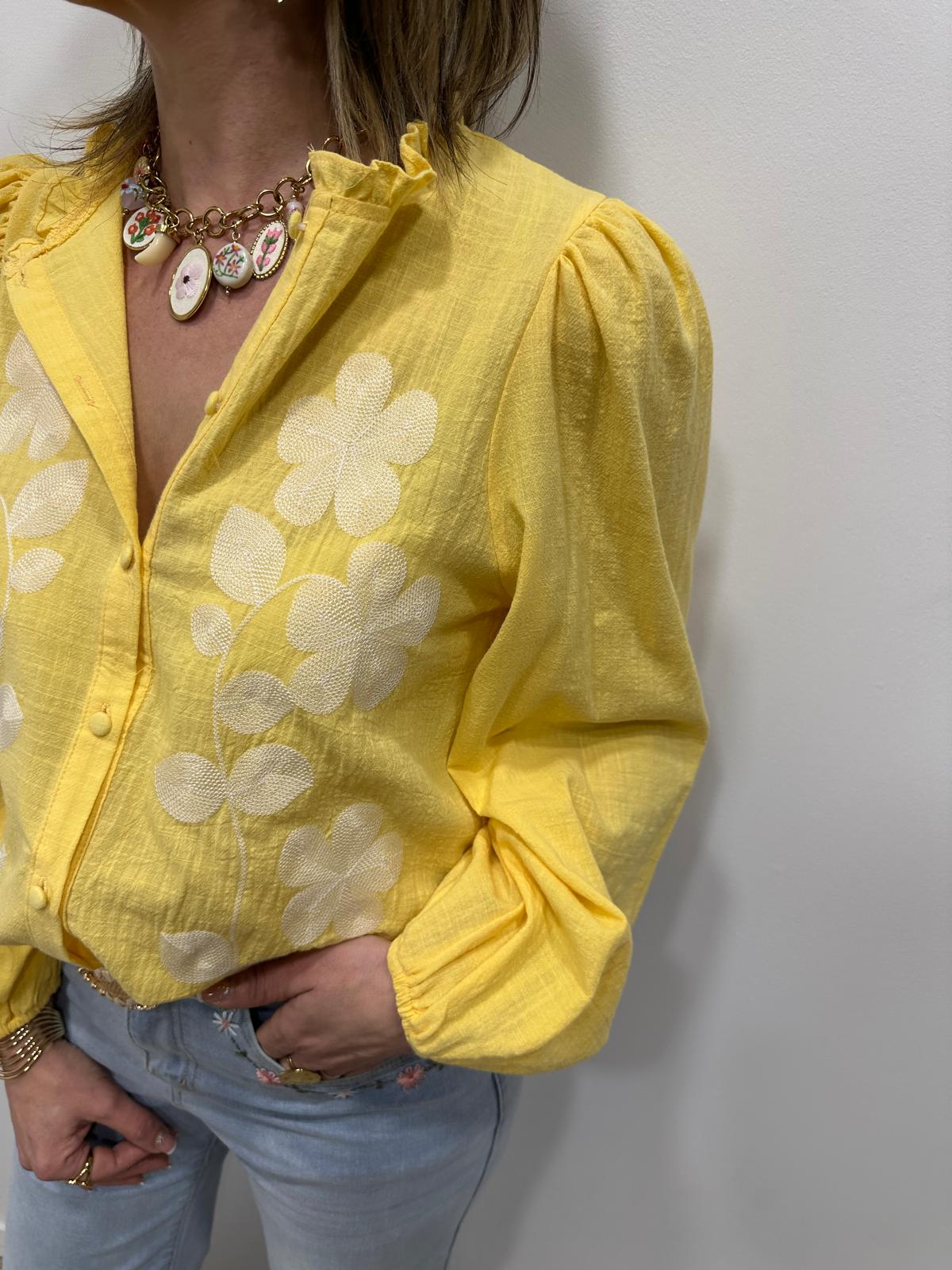 Chemise Eline Jaune