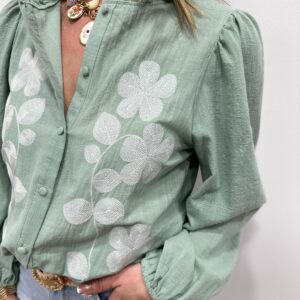 Chemise Eline Verte