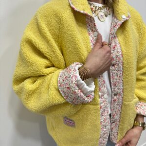 Veste Polaire Réversible Stay Jaune