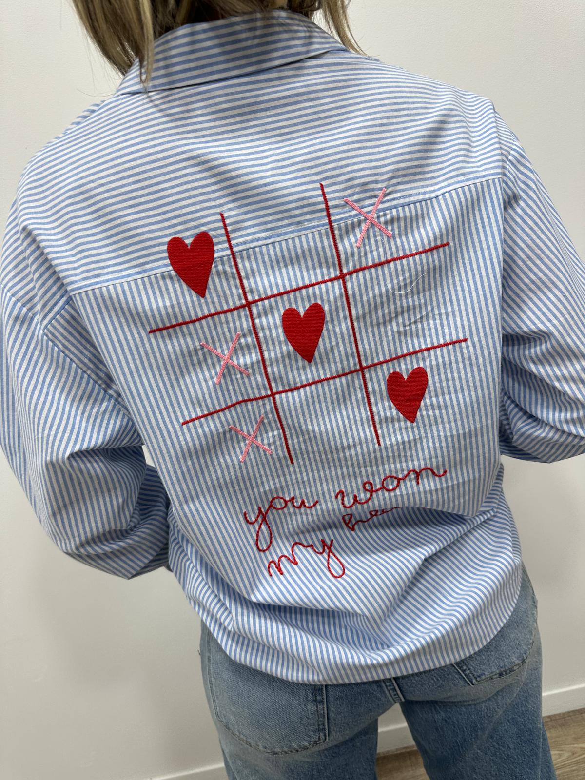 Chemise My Heart Bleue