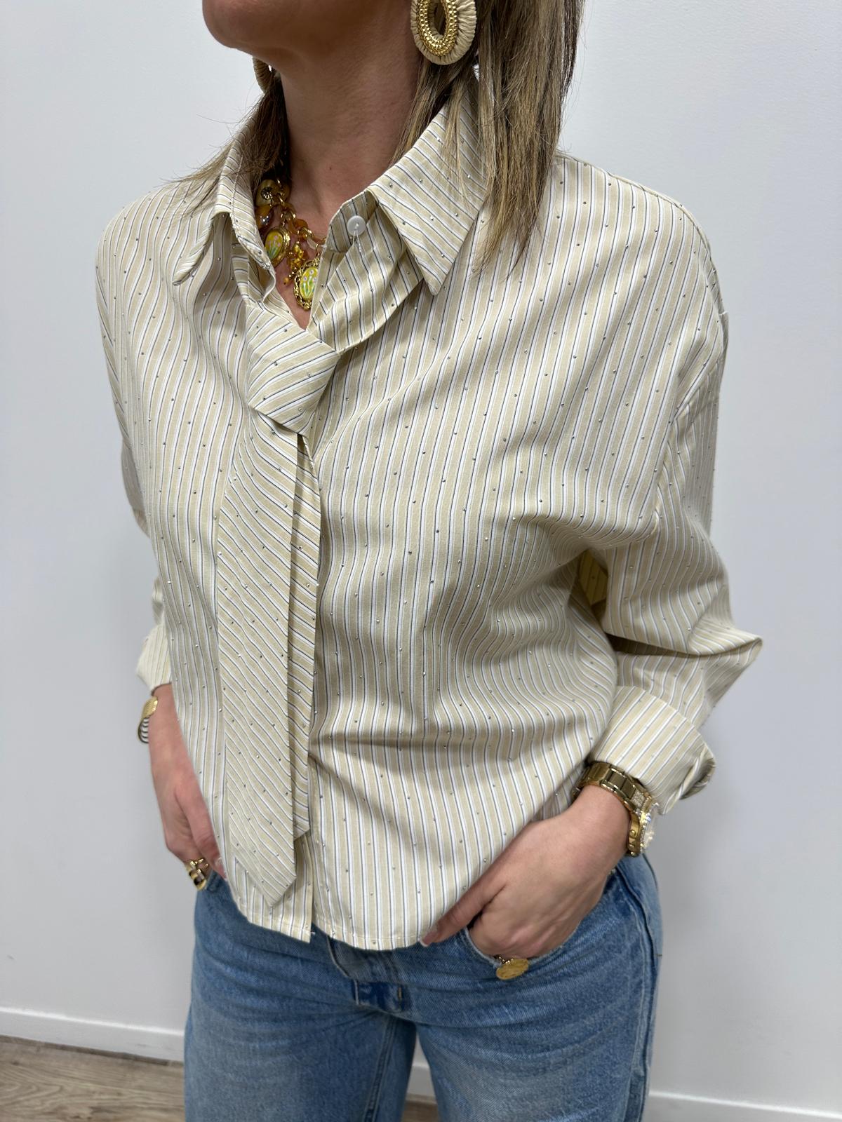 Chemise Acadia Beige