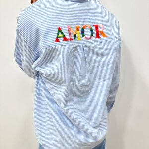 Chemise Amor Bleue