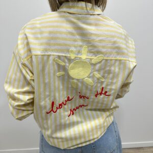‼️ Précommande ‼️ - Chemise Love In The Sun Jaune