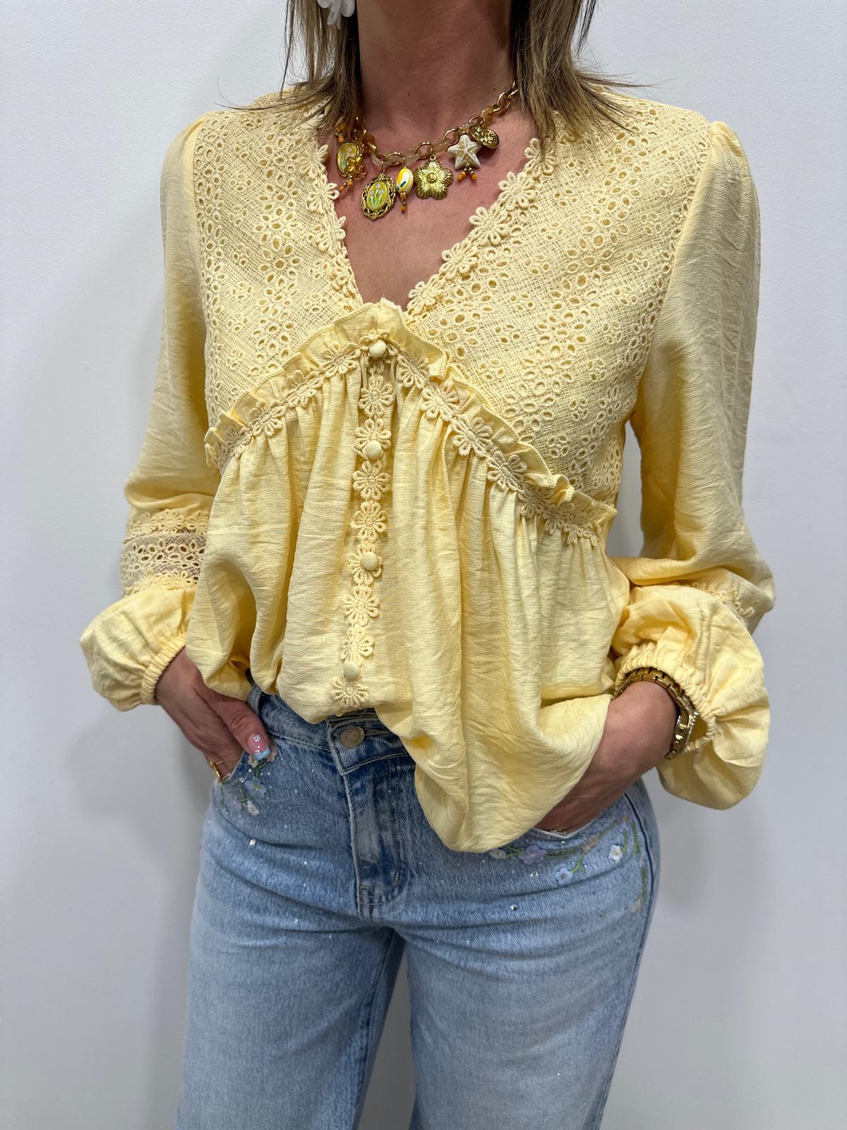 Blouse Diana Jaune