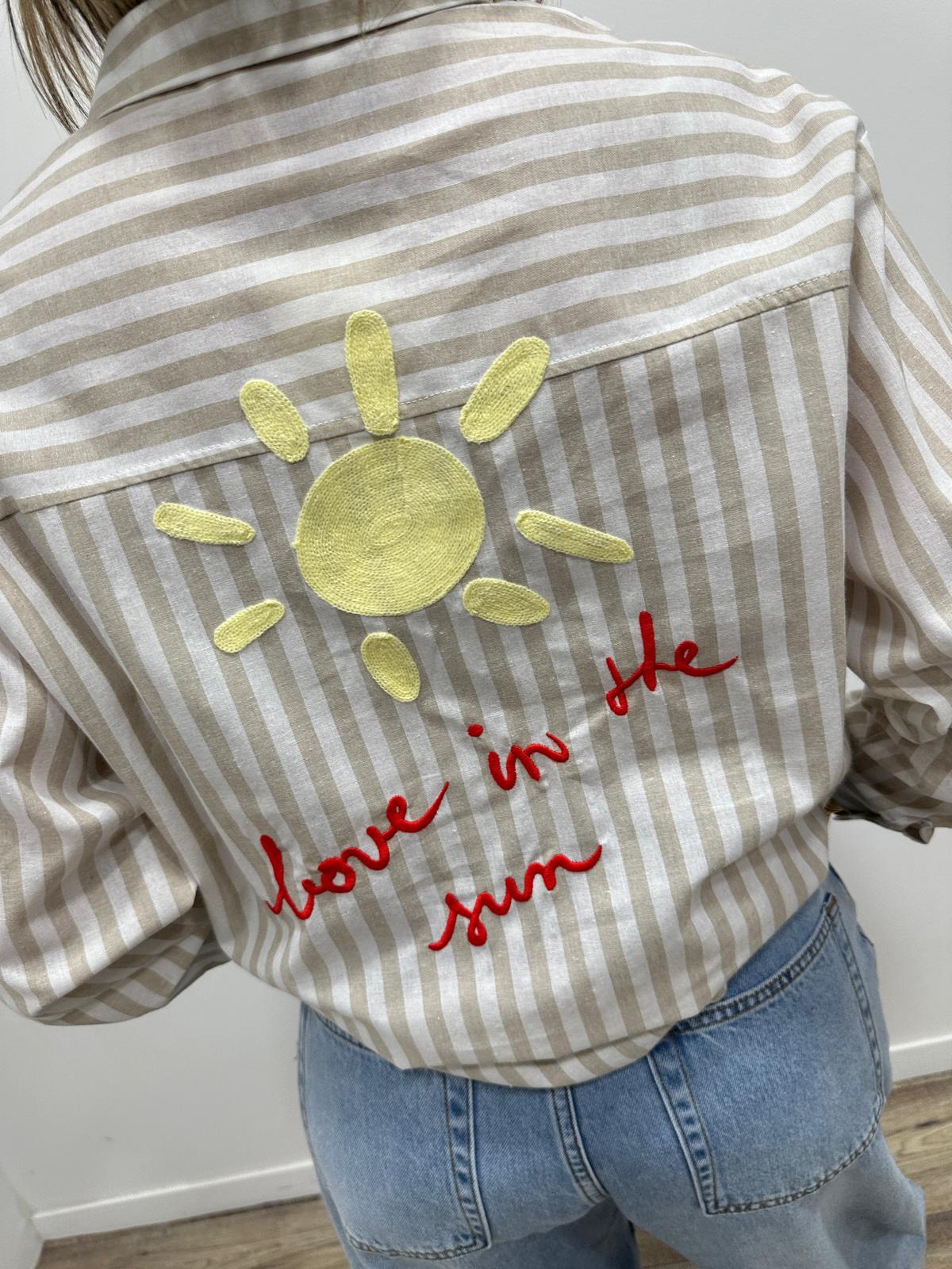 Chemise Love In The Sun Beige