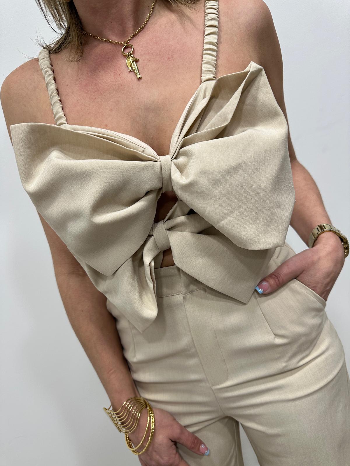 Combi Pantalon Linette Beige