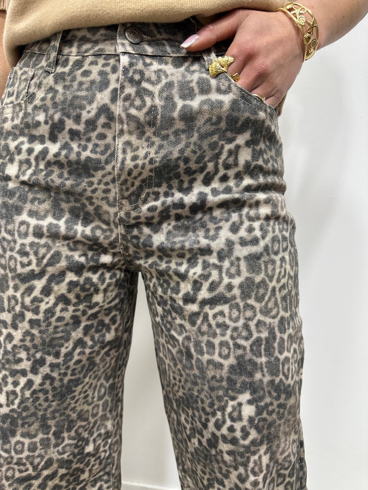 Pantalon Sasha Leopard