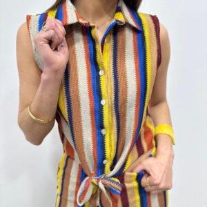 Chemise Sans Manches Cameo