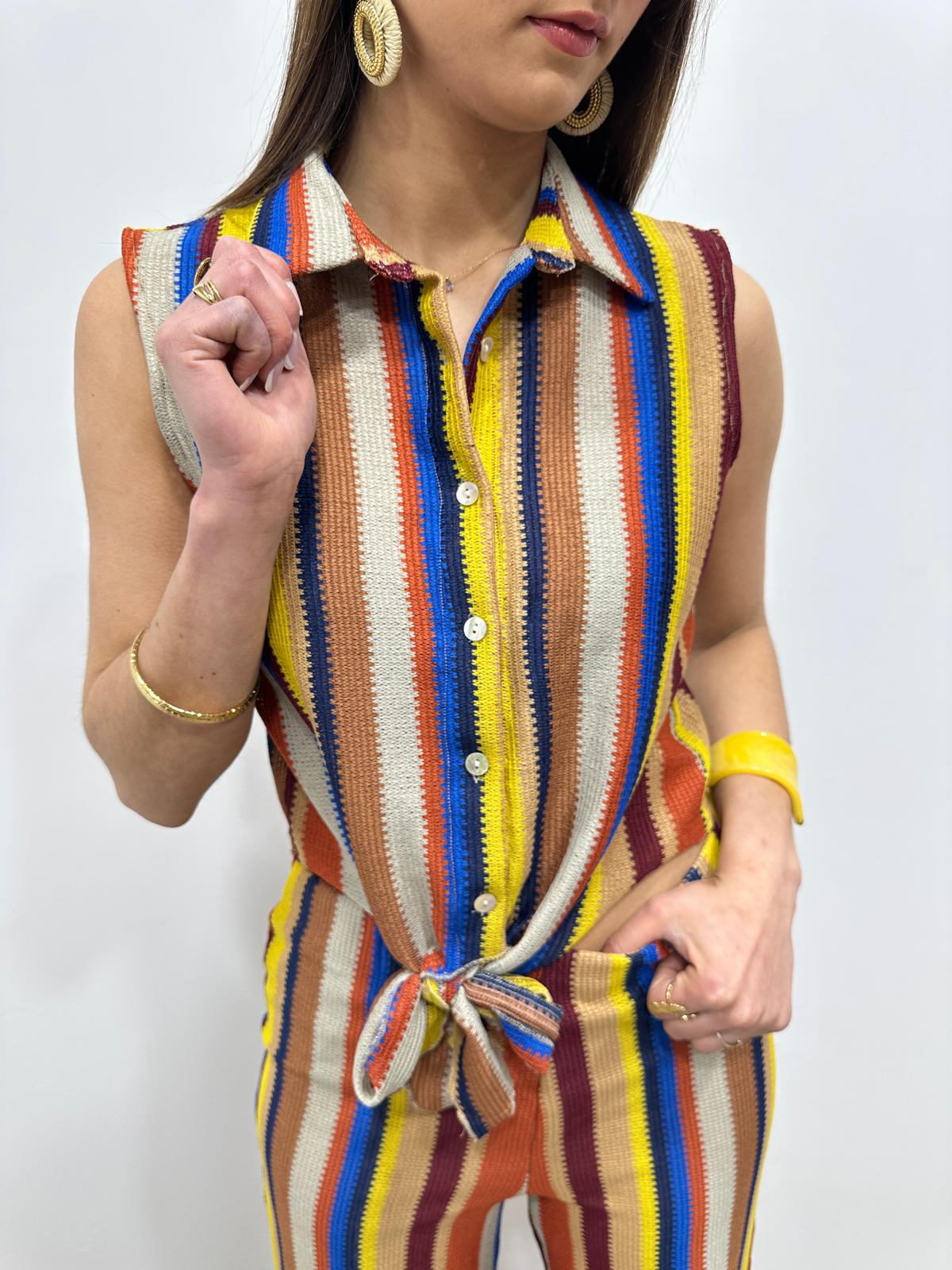 Chemise Sans Manches Cameo