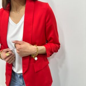 Veste Blazer Maelia Rouge