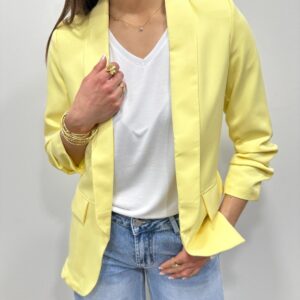 Veste Blazer Maelia Jaune