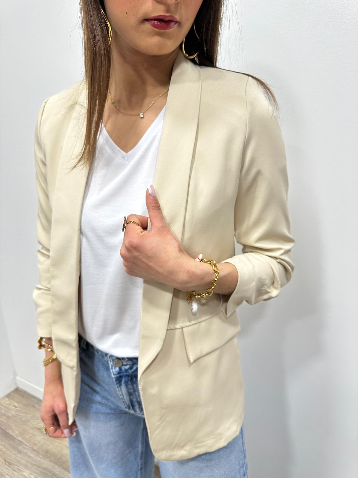 Veste Blazer Maelia Beige