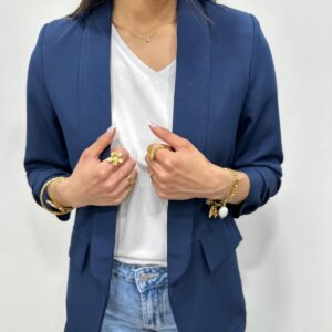Veste Blazer Maelia Bleu Marine