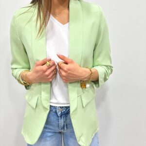 Veste Blazer Maelia Vert Amande