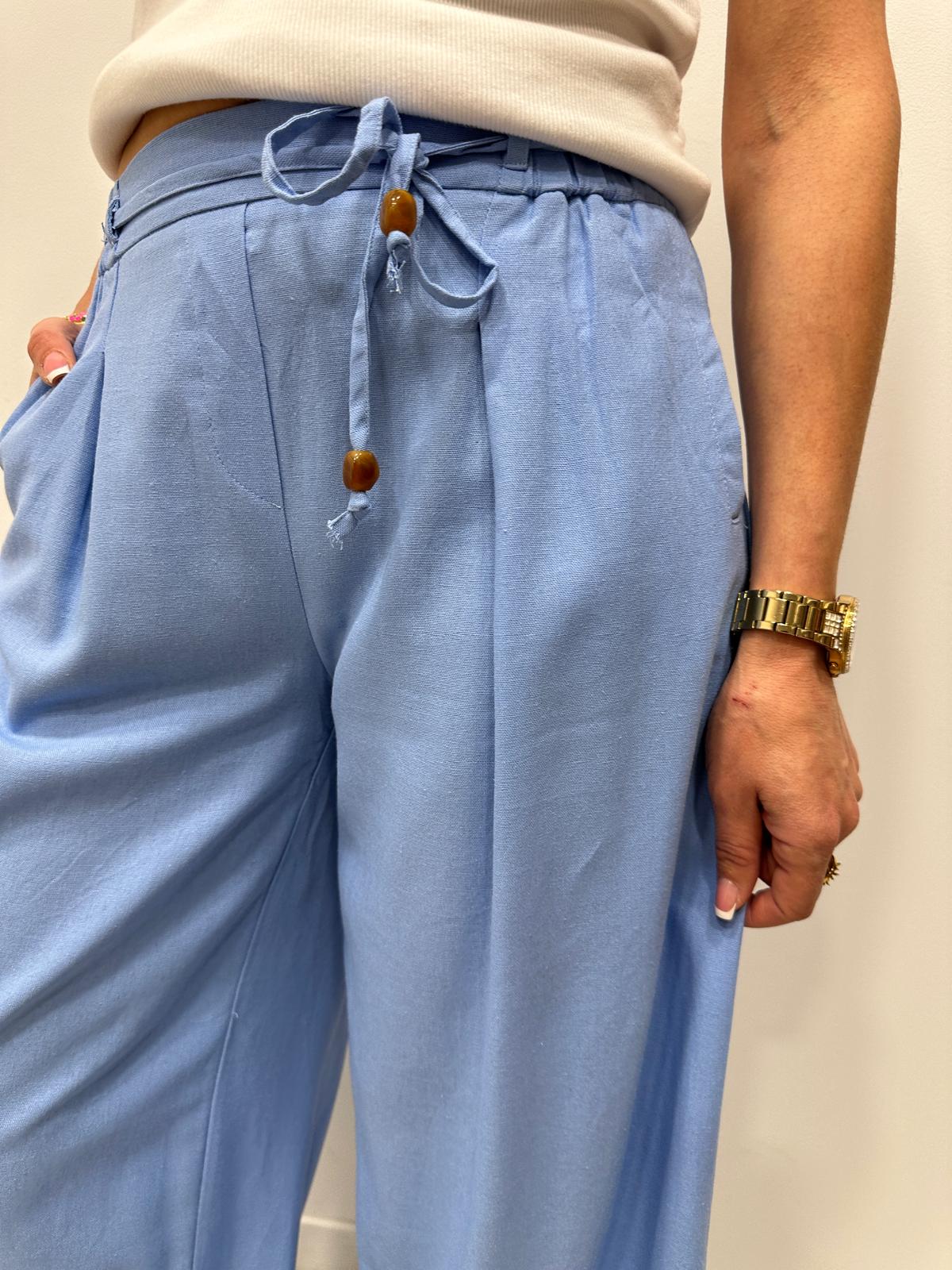Pantalon William Bleu