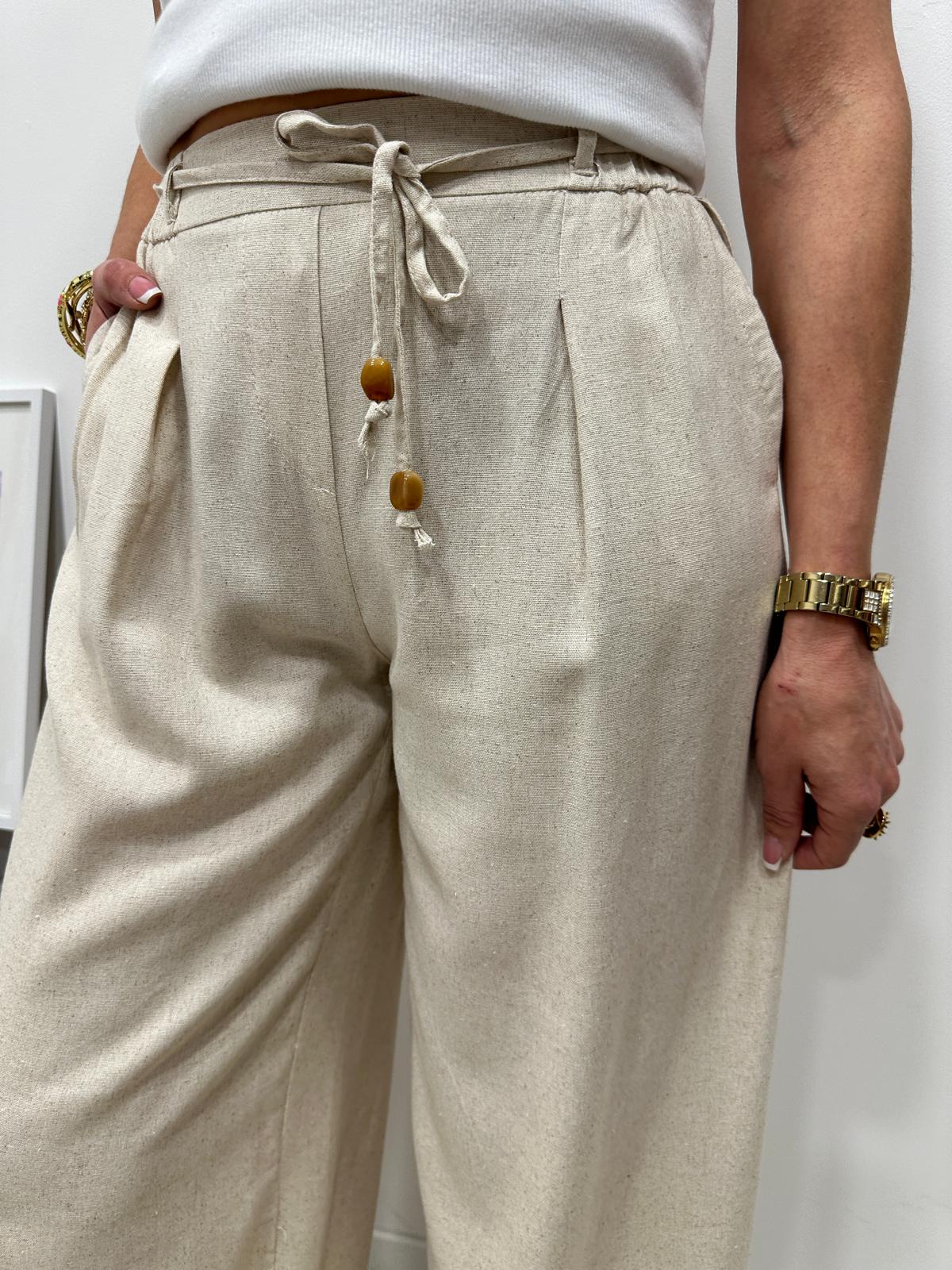 Pantalon William Beige