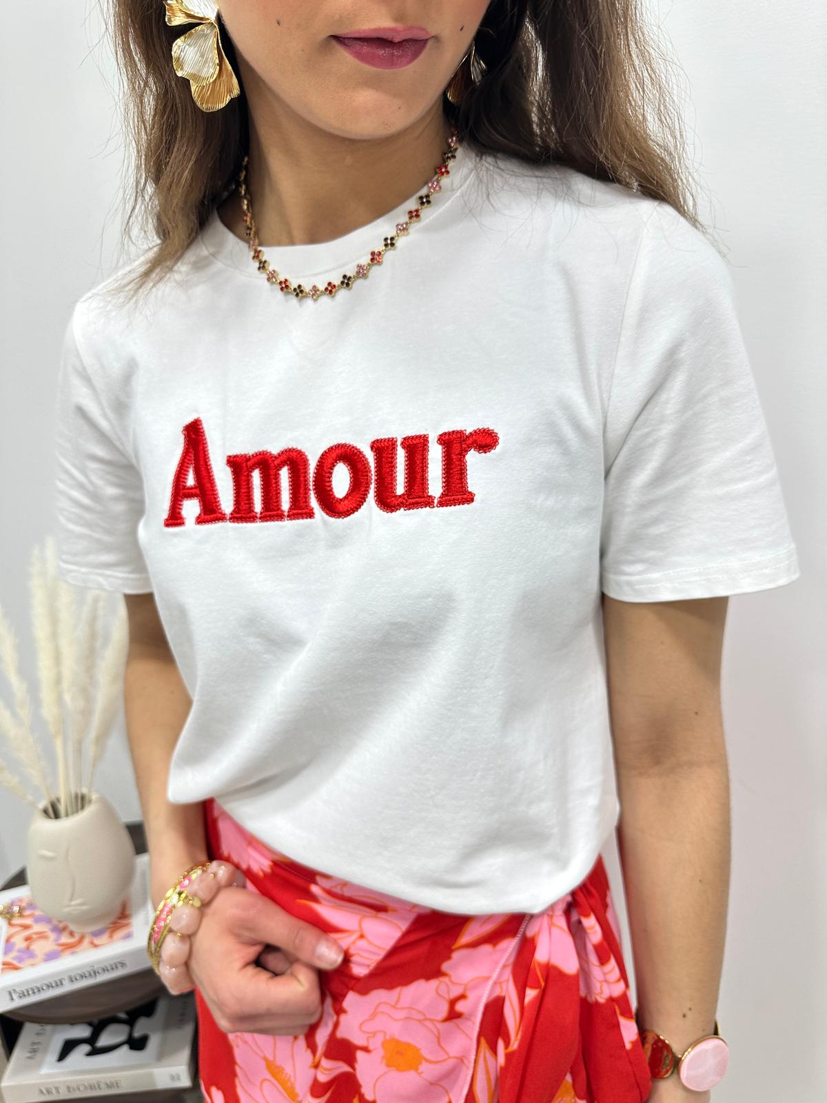 Tee-Shirt Amour Rouge
