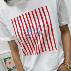 Tee-Shirt Bord de Mer Rouge