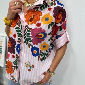 Chemise Armance Fleurs