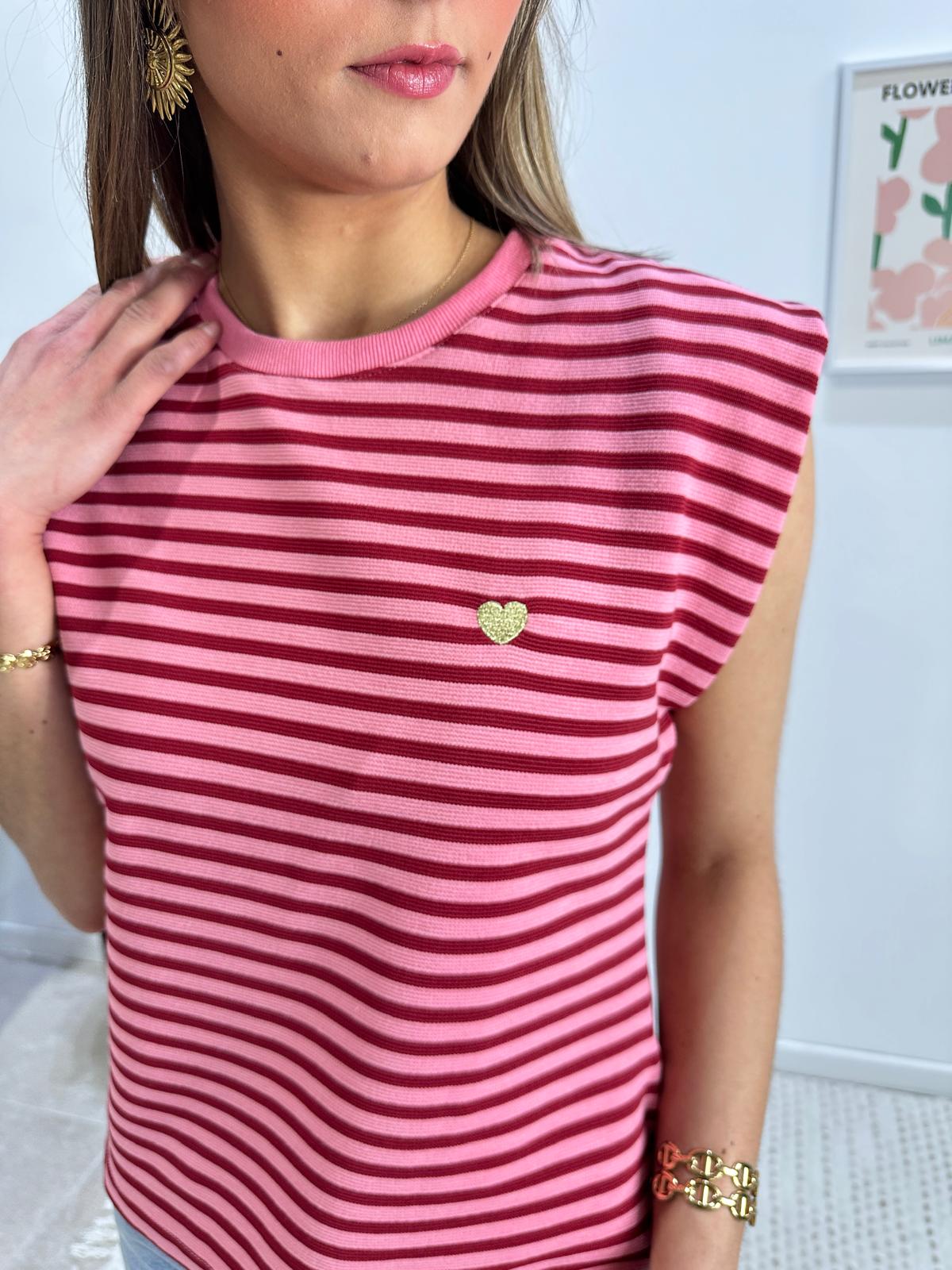 Top Marceau Rouge