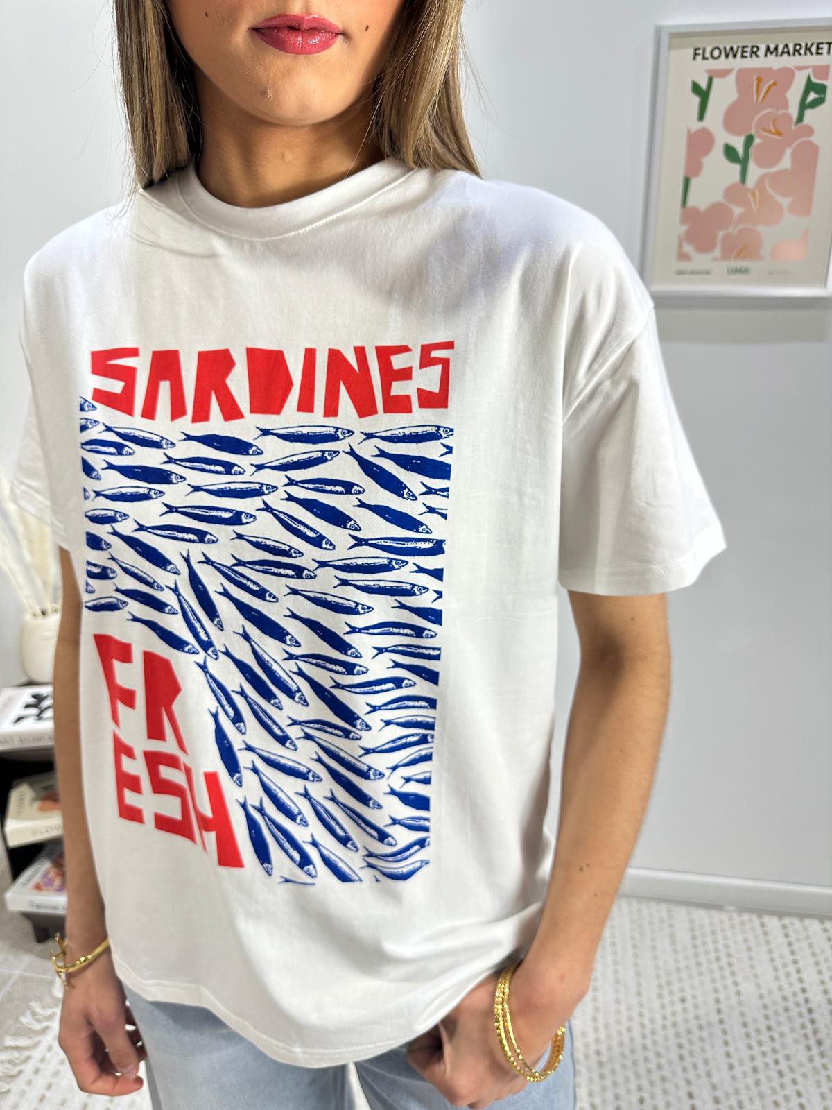 Tee-Shirt Sardines Fresh