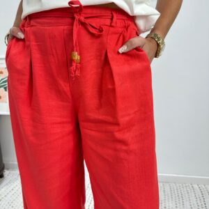 Pantalon William Rouge