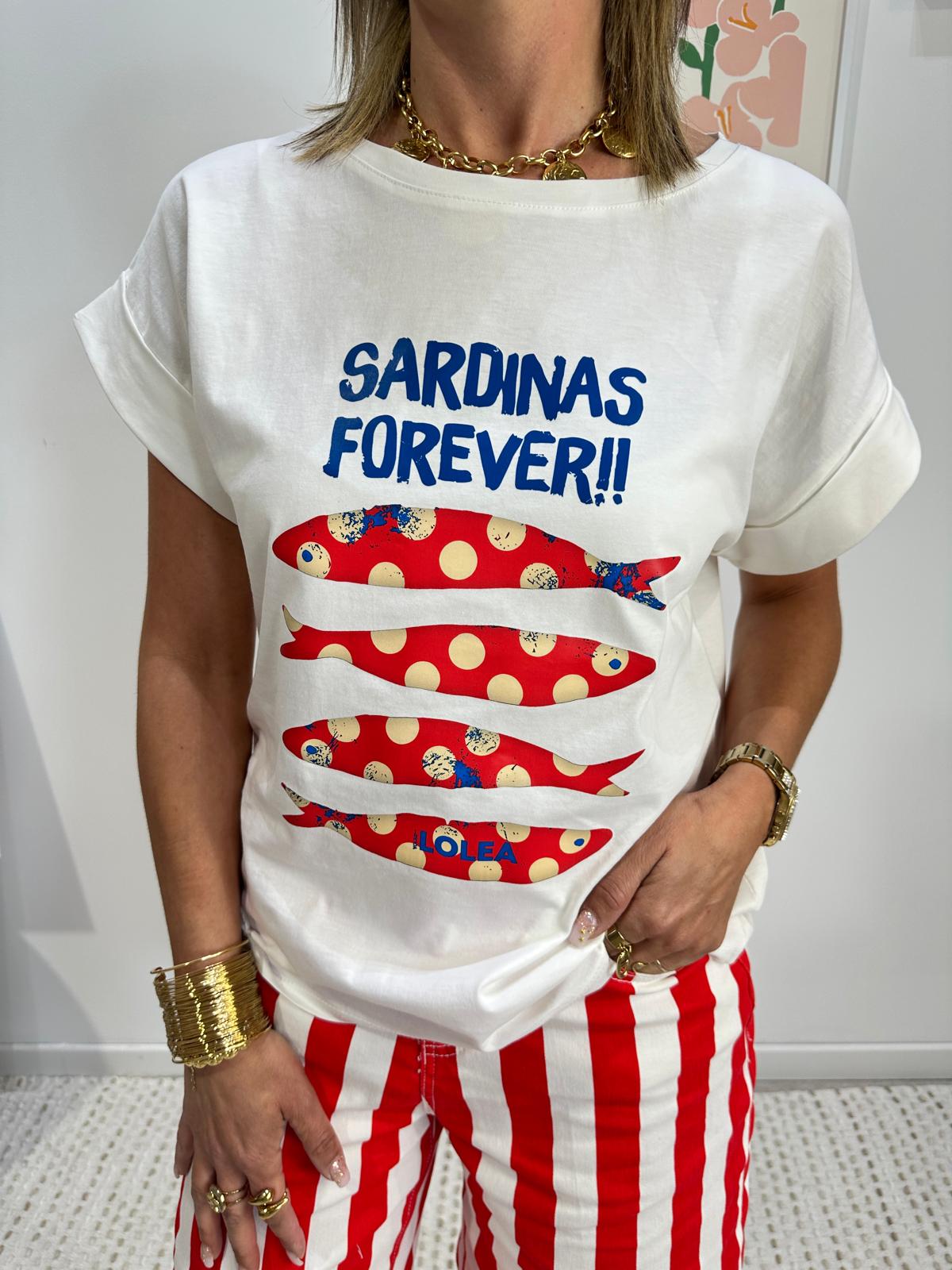 Tee Shirt Sardinas Forever