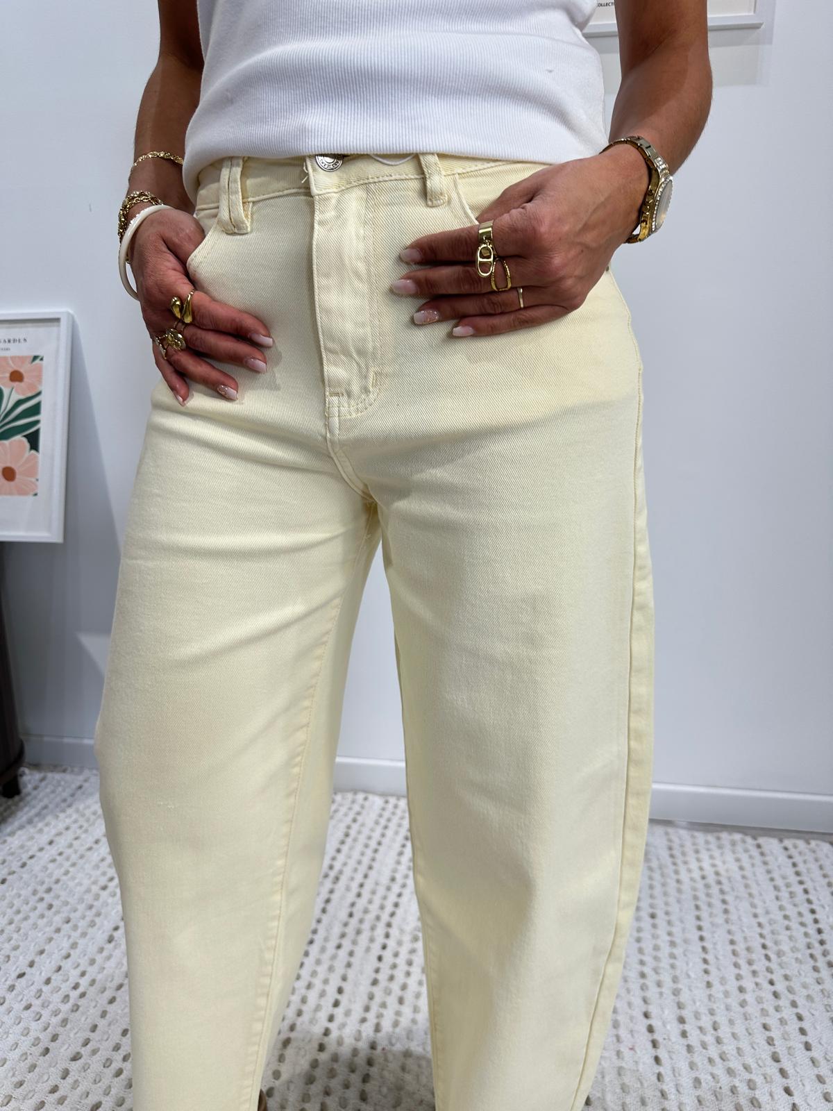 Pantalon Ballon Jaune