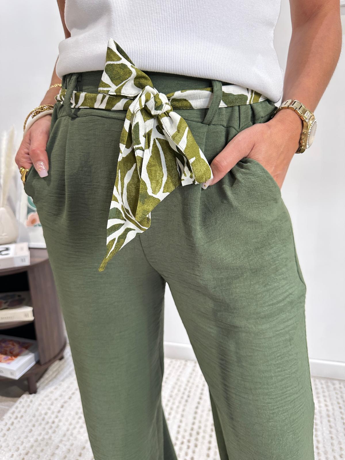 Pantalon Paula Kaki