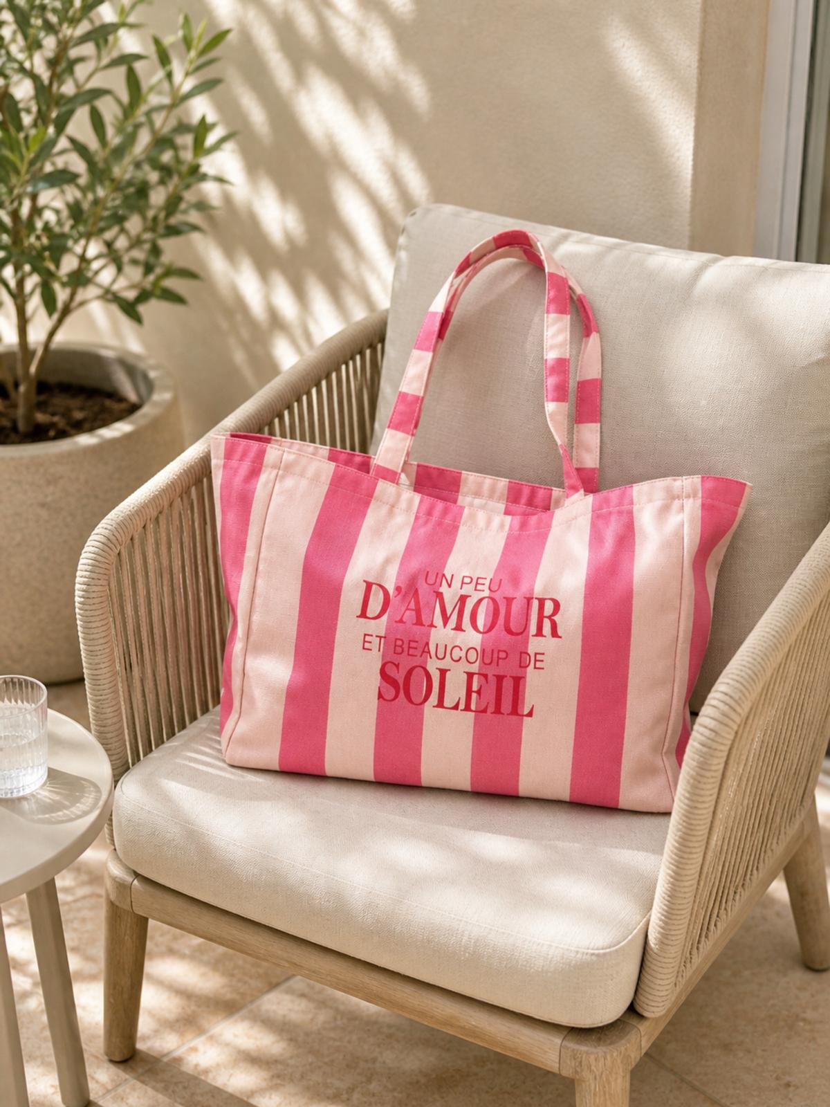Sac Beaucoup de Soleil Rose