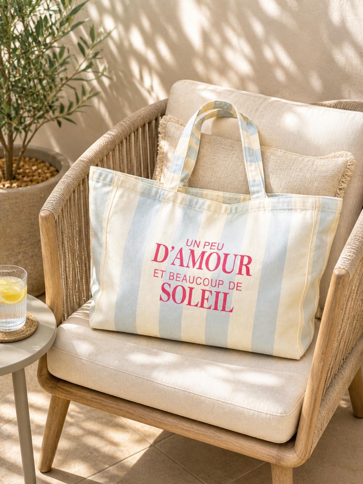Sac Beaucoup de Soleil Bleu