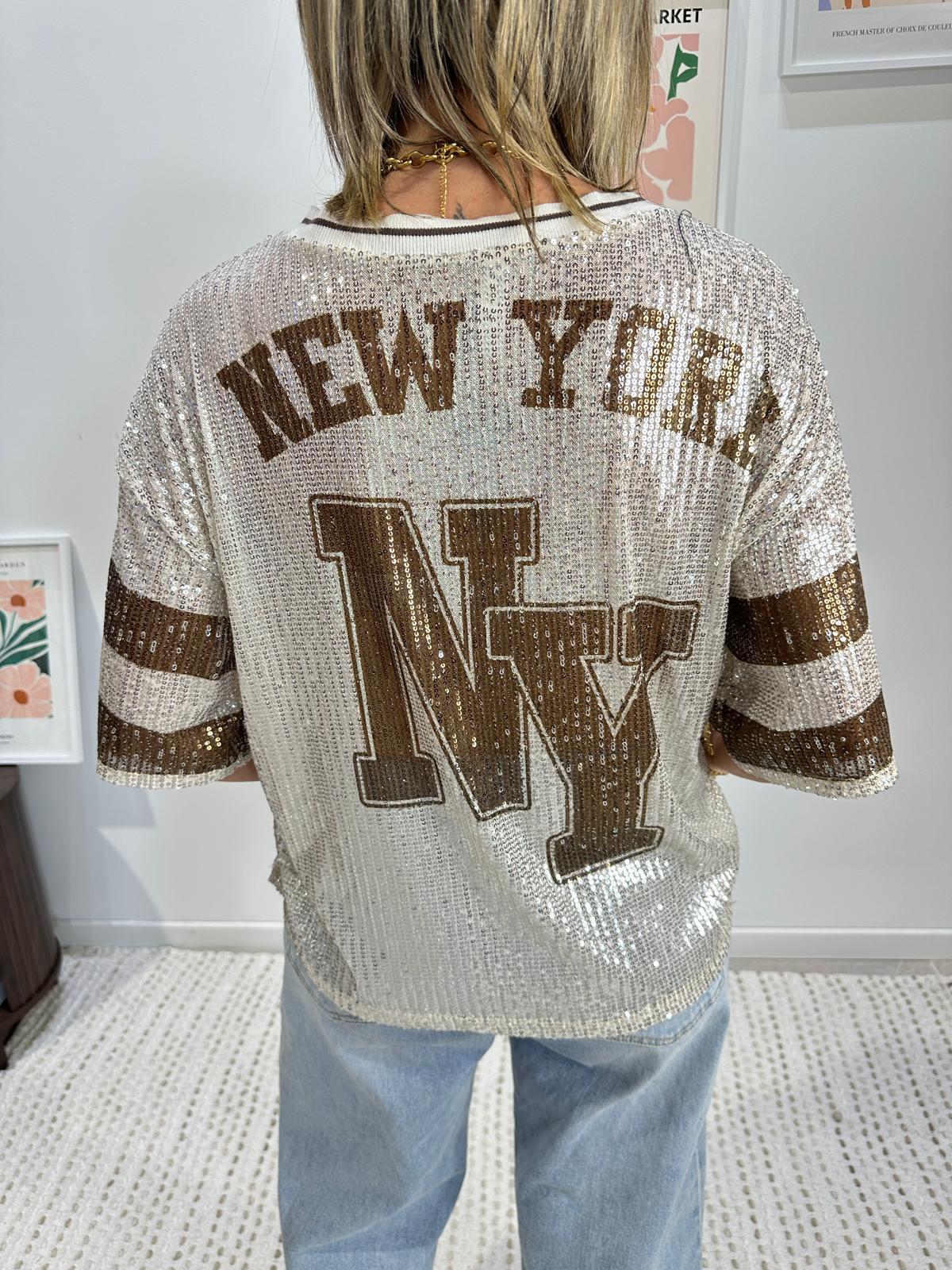Tee-Shirt Adnet Chocolat NY