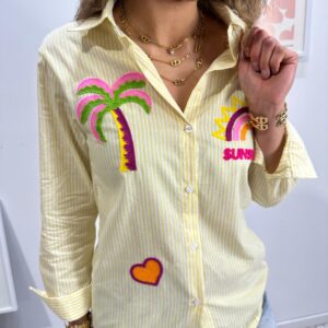 Chemise Sunshine Jaune