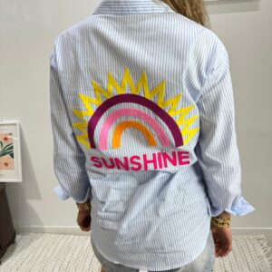 Chemise Sunshine Bleue