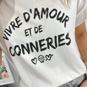 Tee-Shirt Vivre D'amour